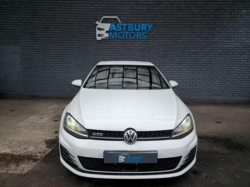 Used VW Golf VII GTD 2014 White Hatchback