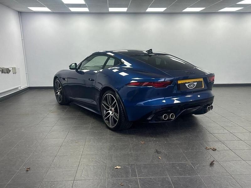 Used Jaguar F-Type R-Dynamic 450 HP (330 kW) 2021 Blue Coupe