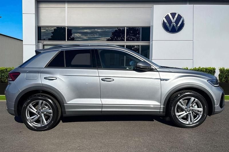 New VW T-Roc R-line 150 HP (110 kW) 2025 Silver SUV