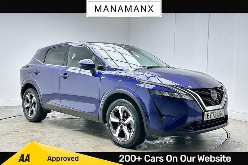 Blue Used 2022 Nissan Qashqai N-Connecta SUV | £11,990 (Good price) - Image 1/3