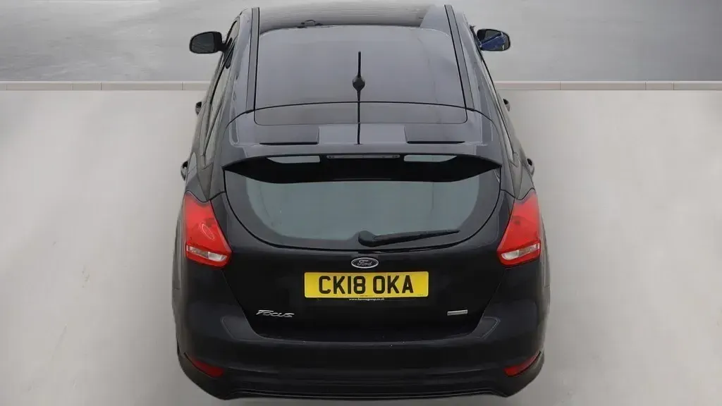 Used Ford Focus ST-Line 140 HP (102 kW) 2018 Black Hatchback