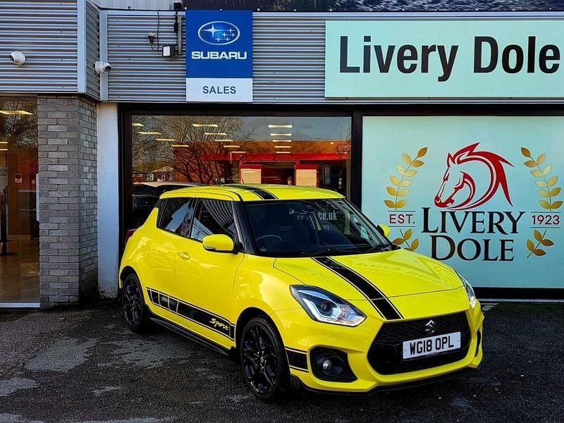 Yellow Used 2018 Suzuki Swift Sport Hatchback | £8,999 (Fair price) - Image 1/4