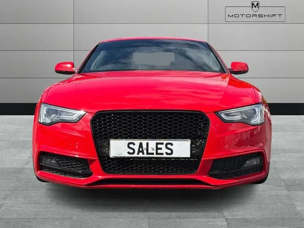 Used Audi A5 Black Edition 177 HP (130 kW) 2013 Red Coupe