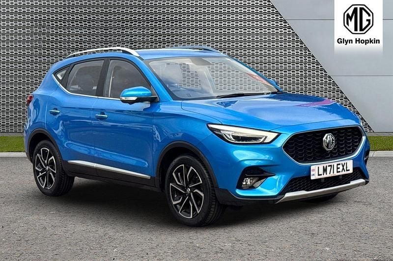 Blue Used 2021 MG ZS Exclusive Hatchback | £12,347 (Fair price) - Image 1/4
