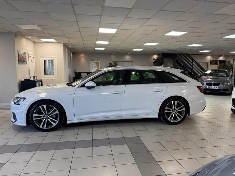Used Audi A6 S-Line 204 HP (150 kW) 2019 White Estate