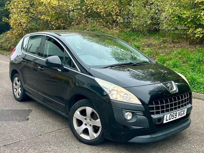 Black Used 2010 Peugeot 3008 Sport Hatchback | £1,650 (Fair price) - Image 1/4
