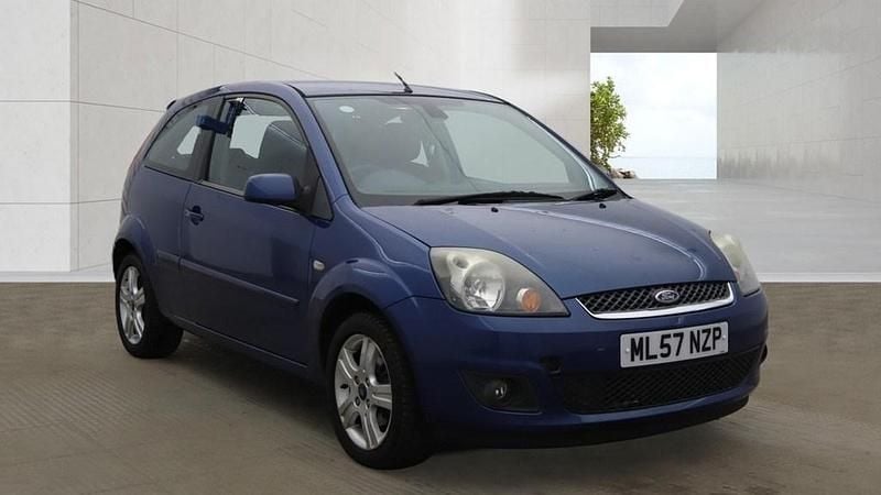 Used Ford Fiesta Zetec 2007 Blue Hatchback