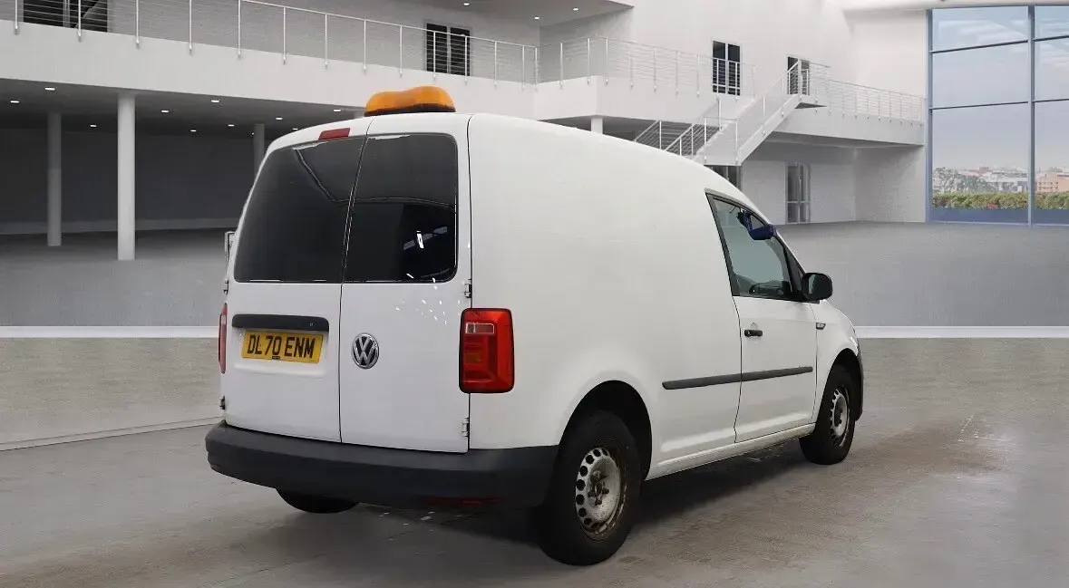 Used VW Caddy Startline 102 HP (75 kW) 2020 White MPV