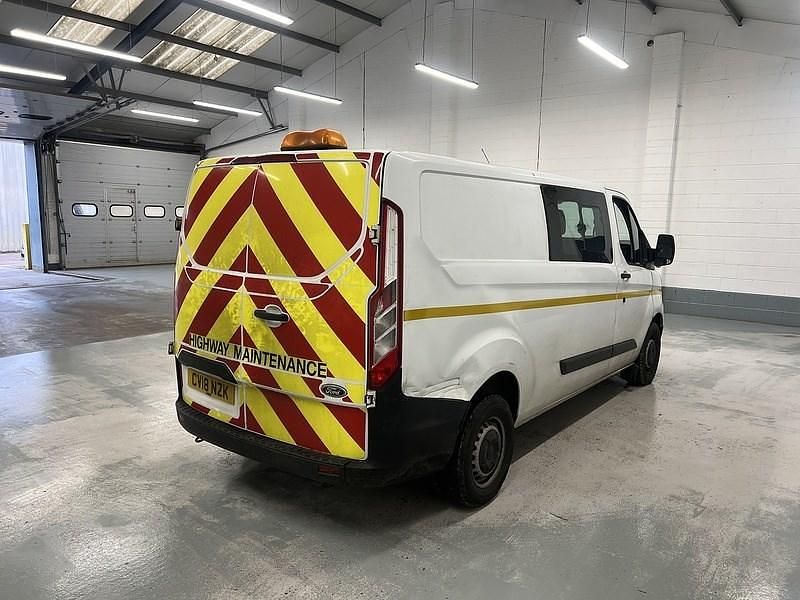 Used Ford Transit Custom 130 HP (95 kW) 2018 White Van