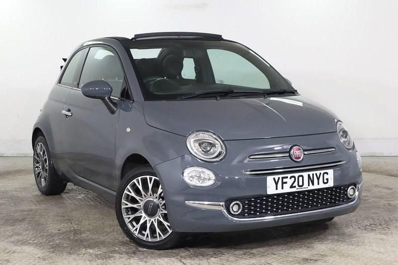 Grey Used 2020 Fiat 500C Star Cabriolet | £9,775 (A bit pricey) - Image 1/4