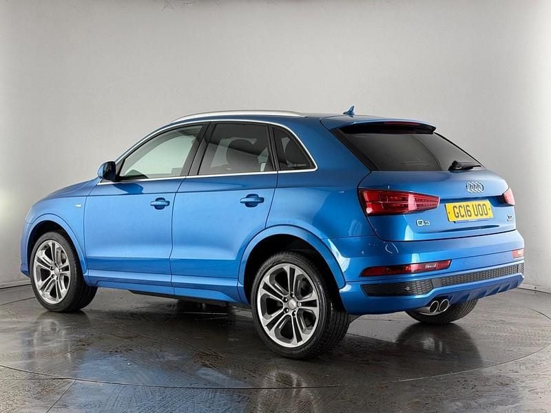 Used Audi Q3 S-line plus 184 HP (135 kW) 2016 Blue SUV