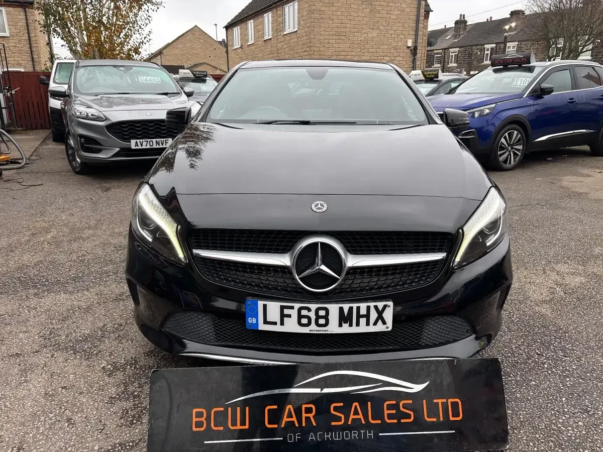 Used Mercedes A200 Sport Edition 156 HP (114 kW) 2018 Black Hatchback