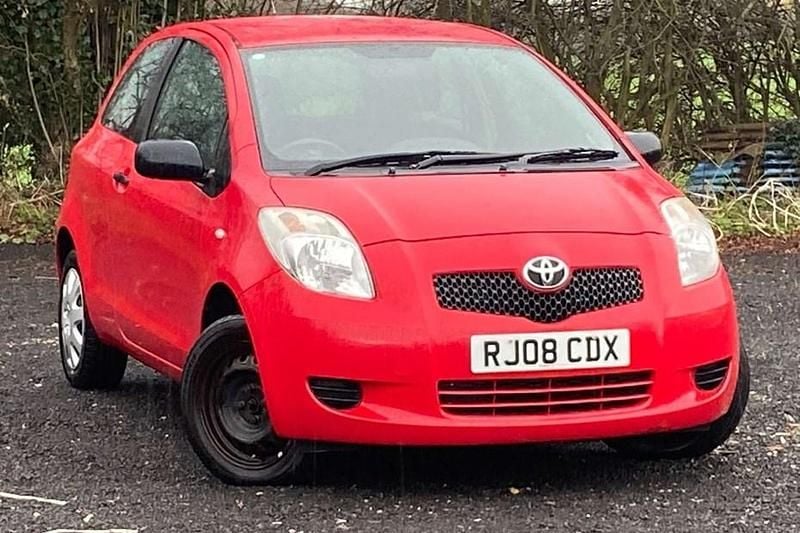 Red Used 2008 Toyota Yaris T2 Hatchback | £1,749 (Super price) - Image 1/1
