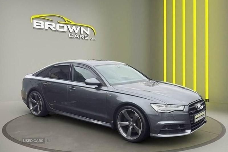 Used Audi A6 Black Edition 2017 Grey Sedan