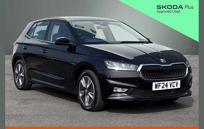 Used Skoda Fabia SE L 108 HP (79 kW) 2024 Black Hatchback