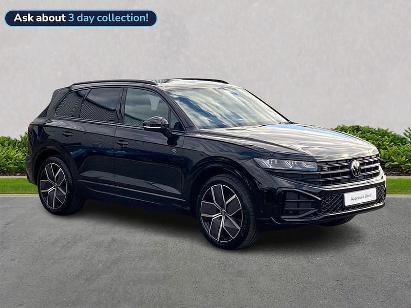 Black Used 2025 VW Touareg Black Edition SUV | £57,985 (Expensive) - Image 1/4