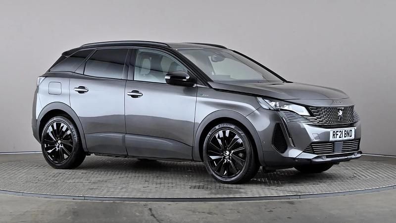 Grey Used 2021 Peugeot 3008 GT Hatchback | £18,998 (Fair price) - Image 1/4