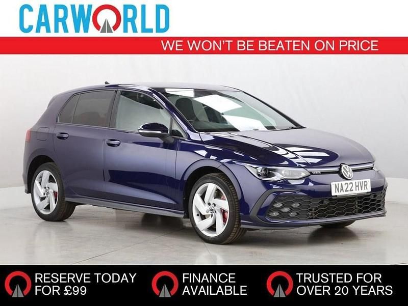 Blue Used 2022 VW Golf VIII GTE Hatchback | £19,400 (Good price) - Image 1/3