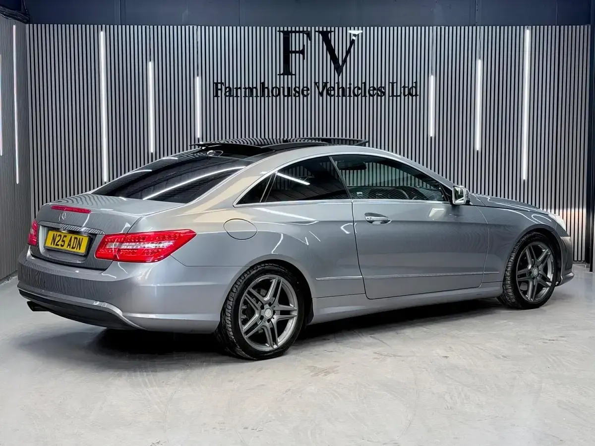 Used Mercedes E250 2013 Silver Coupe