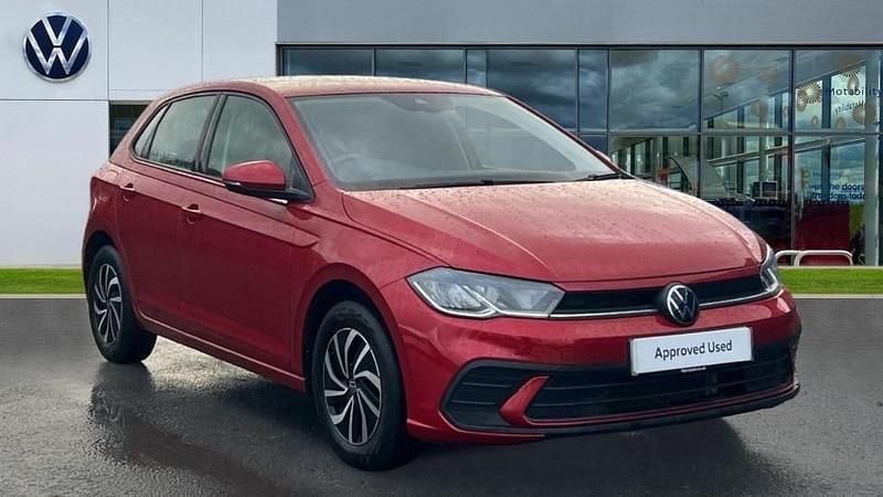 Kings red premium metallic Used 2023 VW Polo Life Hatchback | £18,065 (Fair price) - Image 1/4