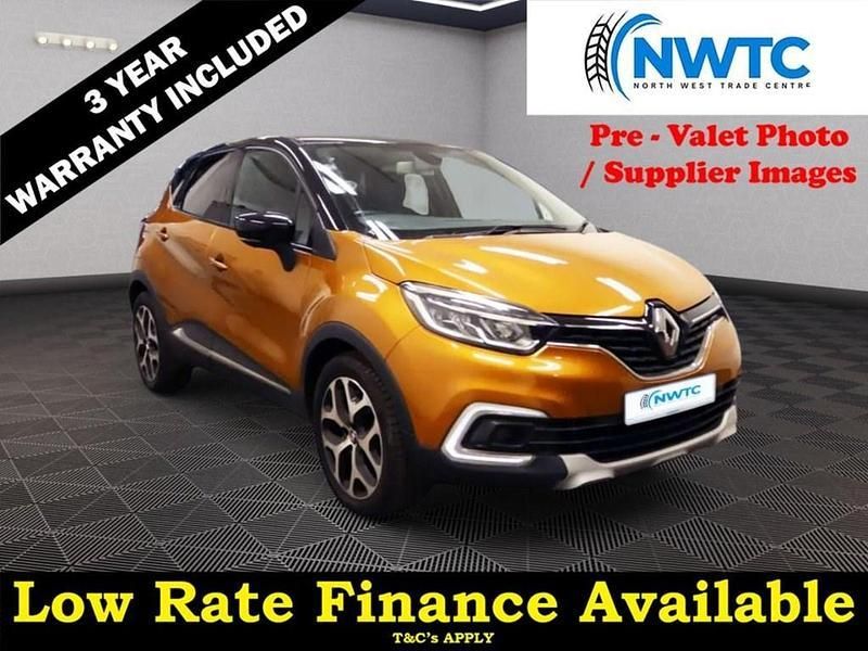 Orange/black Used 2018 Renault Captur GT-Line SUV | £9,195 (Fair price) - Image 1/3