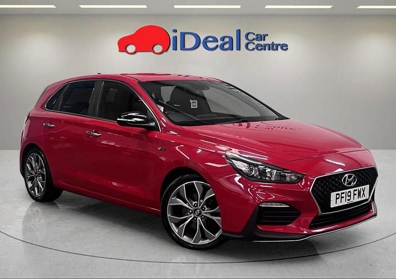 Red Used 2019 Hyundai i30 N Line Hatchback | £12,490 (Fair price) - Image 1/4