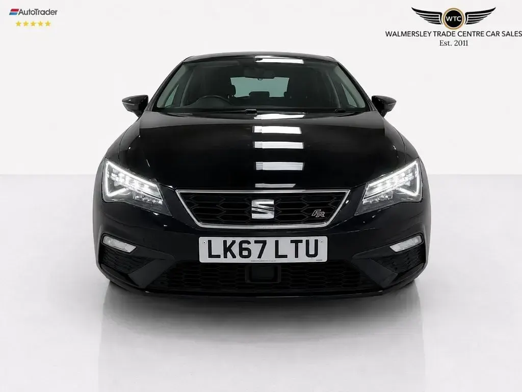 Used Seat Leon FR 150 HP (110 kW) 2017 Black Hatchback