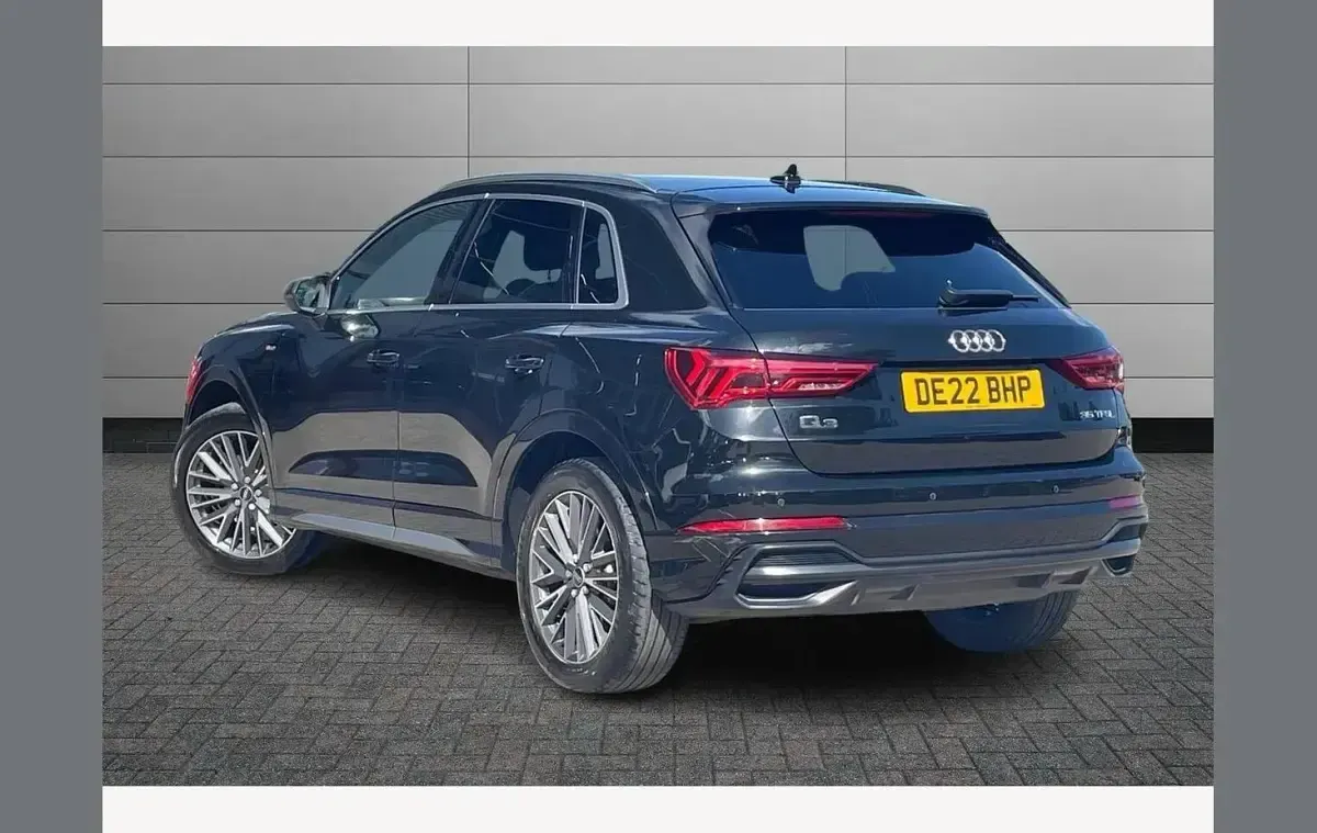 Used Audi Q3 S-Line 150 HP (110 kW) 2022 Mythos black SUV