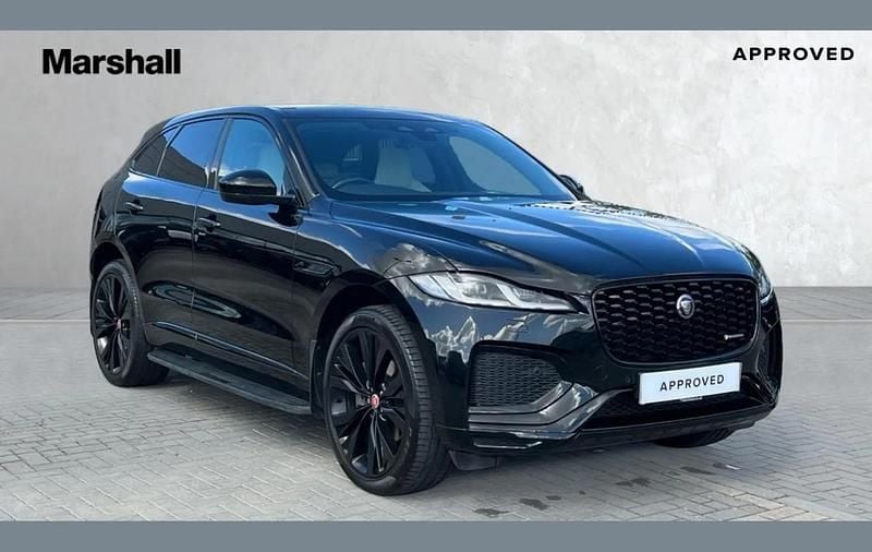 Black Used 2022 Jaguar F-Pace R-Dynamic SUV | £34,229 (A bit pricey) - Image 1/4