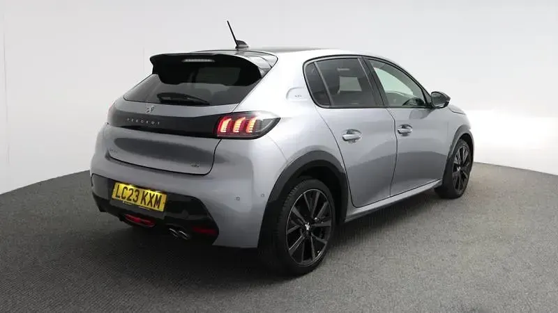 Used Peugeot 208 GTi 100 HP (73 kW) 2023 Grey Hatchback