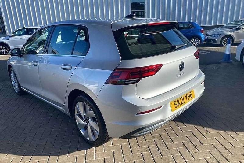 Used VW Golf VII Style 2021 Silver Hatchback