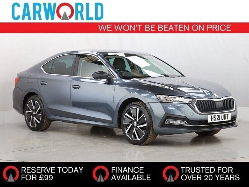 Grey Used 2021 Skoda Octavia SE L Hatchback | £9,990 (Fair price) - Image 1/3