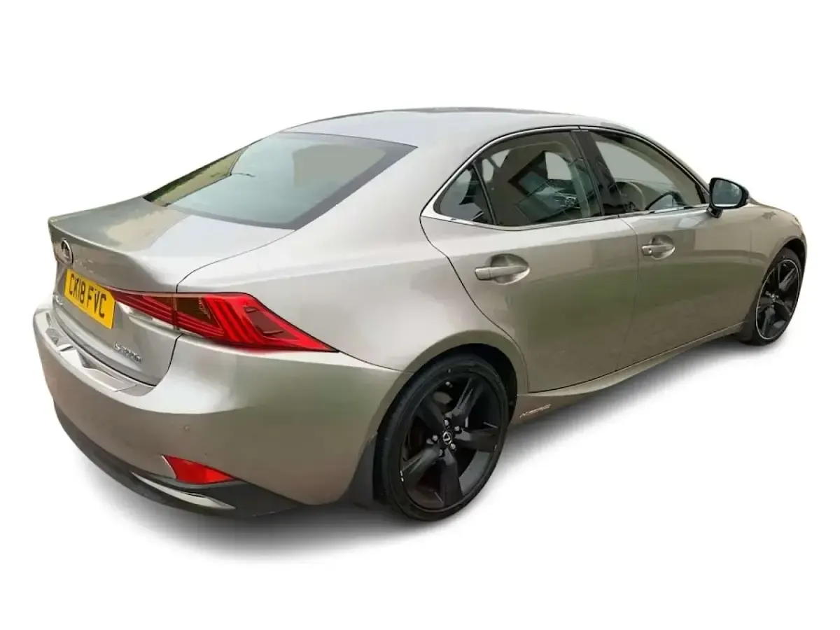 Used Lexus IS300h Sport Line 223 HP (164 kW) 2018 Silver Sedan