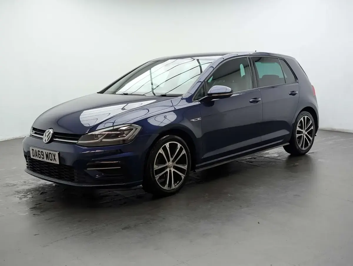 Used VW Golf VII R-line Edition 2020 Blue Hatchback