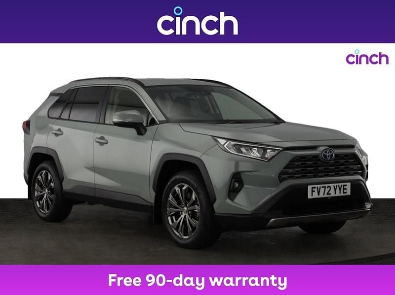 Green Used 2023 Toyota RAV4 Hybrid Design SUV | £25,899 (Good price) - Image 1/3