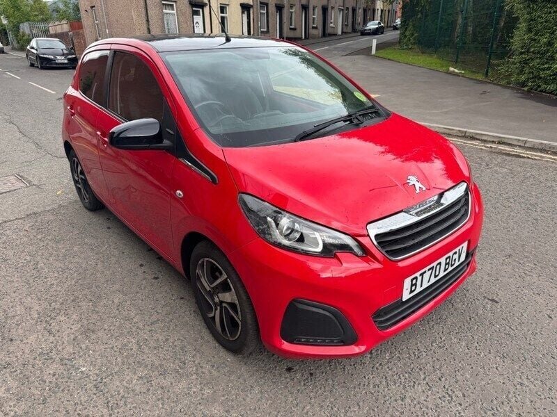 Red Used 2021 Peugeot 108 Allure Hatchback | £4,995 (Super price) - Image 1/4