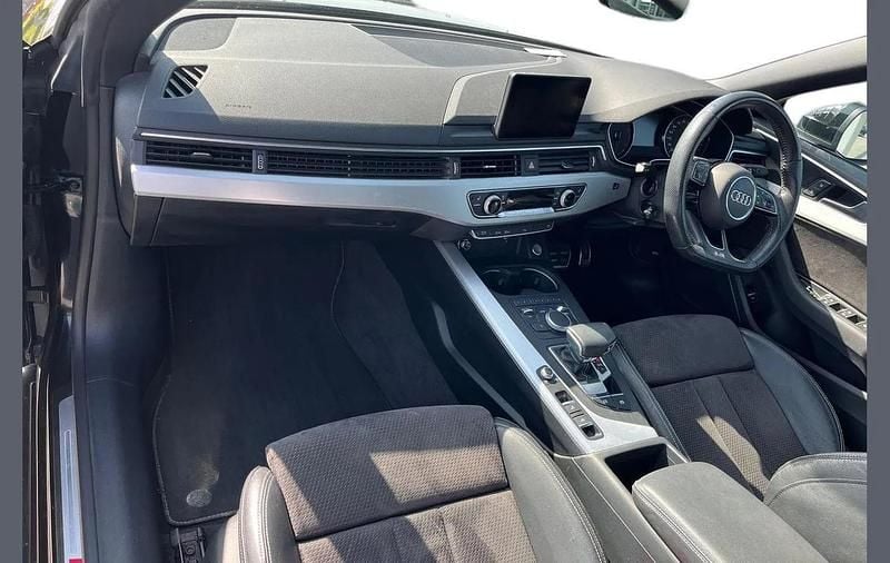 Used Audi A5 Cabriolet S-Line 190 HP (139 kW) 2019 Black Cabriolet