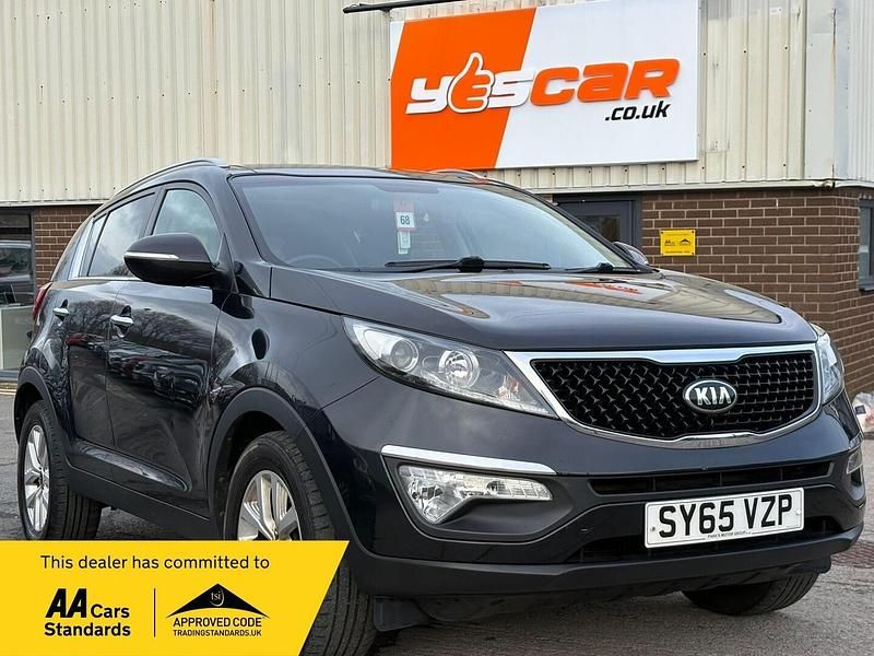 Used Kia Sportage 130 HP (95 kW) 2015 Black SUV