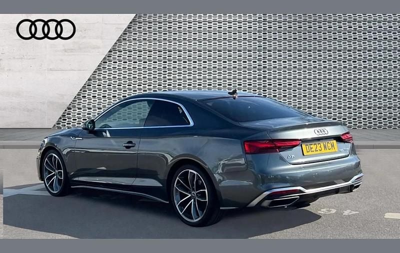 Used Audi A5 S-Line 150 HP (110 kW) 2023 Grey Coupe