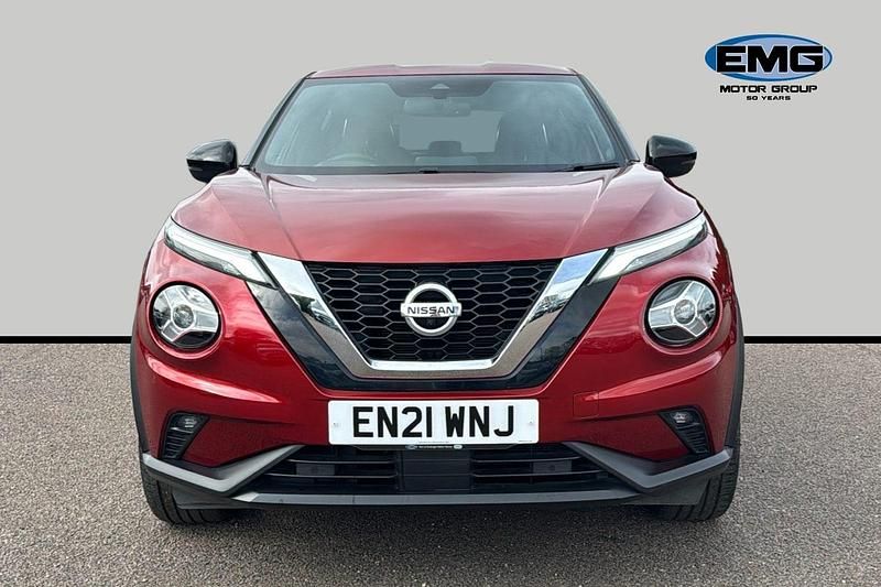 Used Nissan Juke Tekna 114 HP (83 kW) 2021 Red SUV