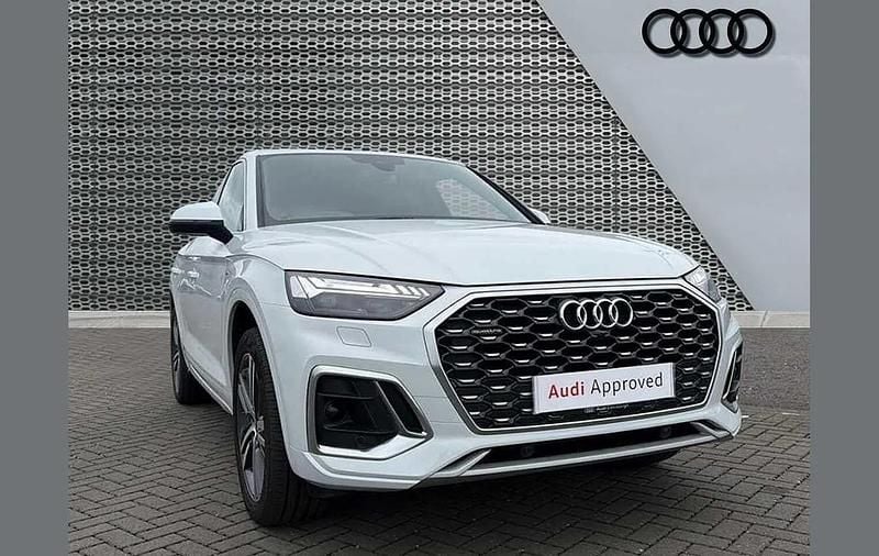 Used Audi Q5 Sportback S-Line 200 HP (147 kW) 2023 White SUV