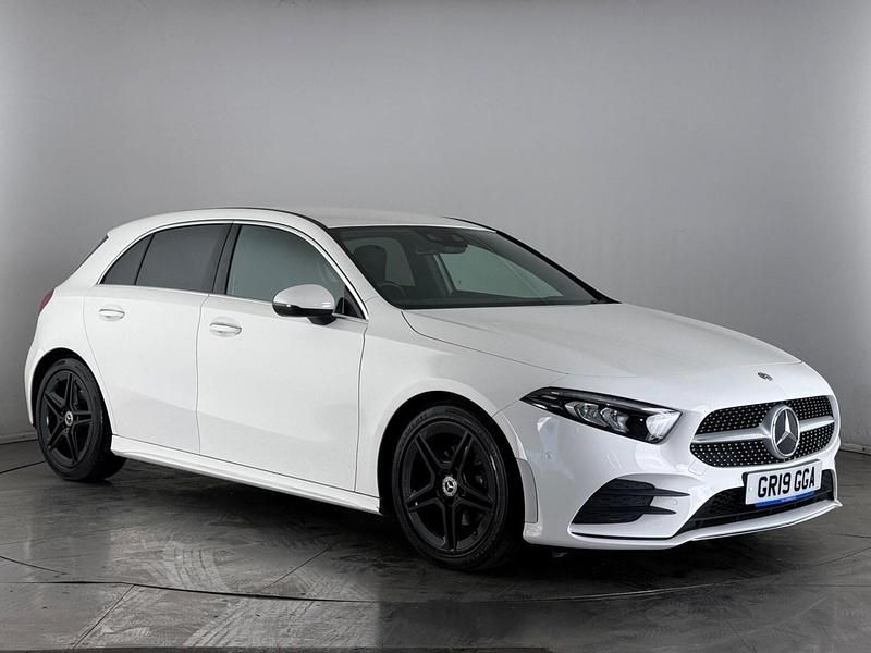 Used Mercedes A200 AMG Line Premium 2019 White Hatchback