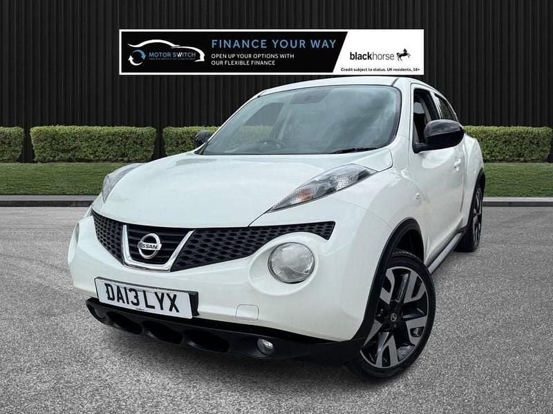 Used Nissan Juke N-TEC 117 HP (86 kW) 2013 White SUV