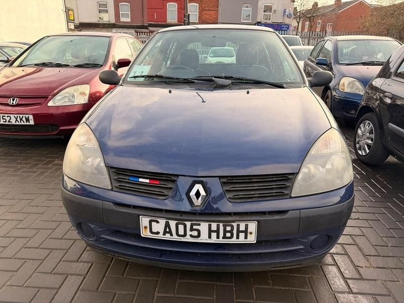Used Renault Clio II Authentique 2005 Blue Hatchback