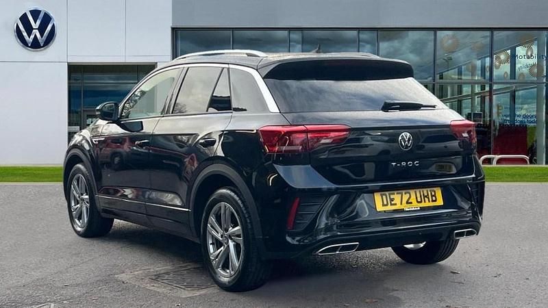 Used VW T-Roc R-line 150 HP (110 kW) 2022 Black  SUV