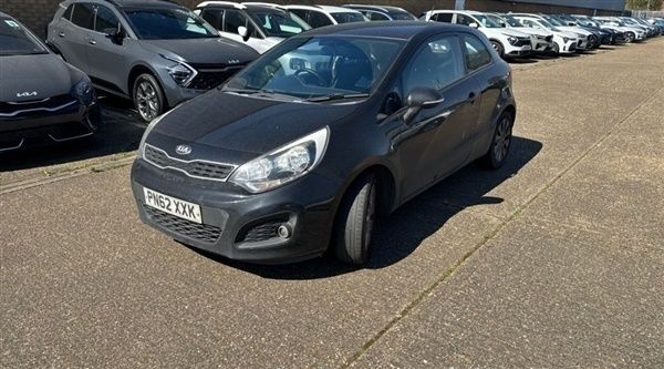 Black Used 2012 Kia Rio 2 Hatchback | £1,500 (Good price) - Image 1/1