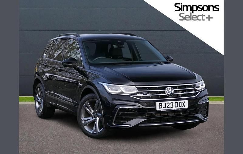 Used VW Tiguan R-line Edition 150 HP (110 kW) 2023 Black SUV