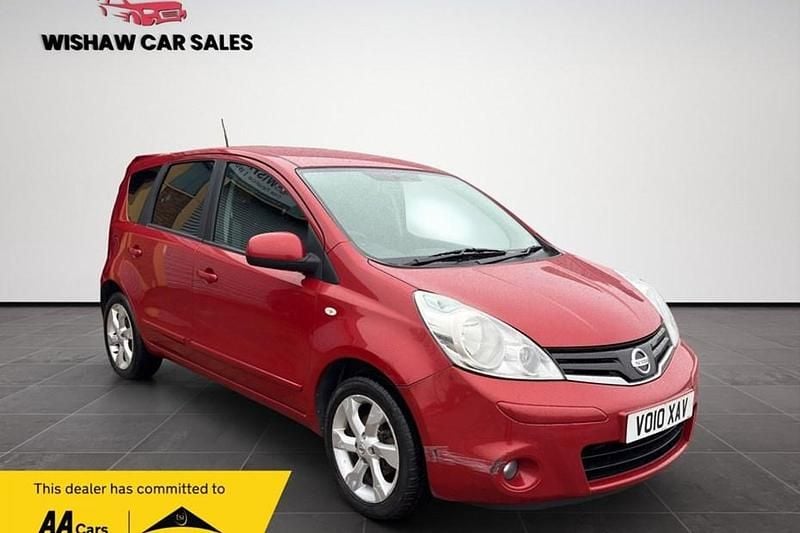 Used Nissan Note N-TEC 2010 Red Hatchback