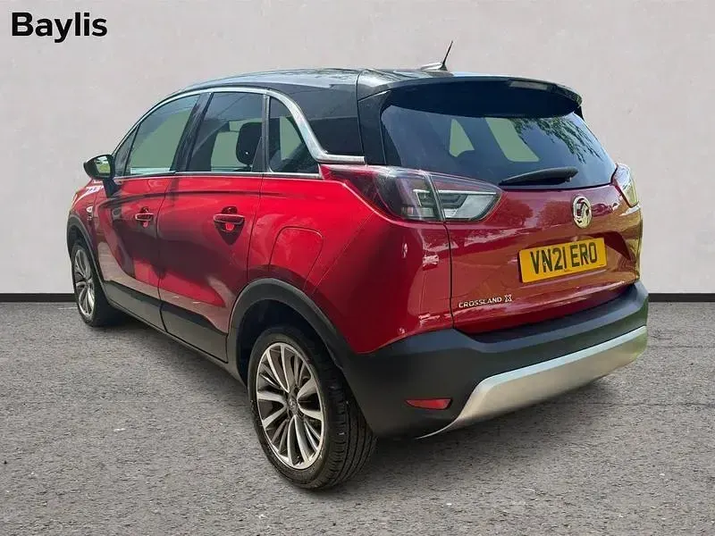 Used Vauxhall Crossland X 110 HP (80 kW) 2021 Red SUV
