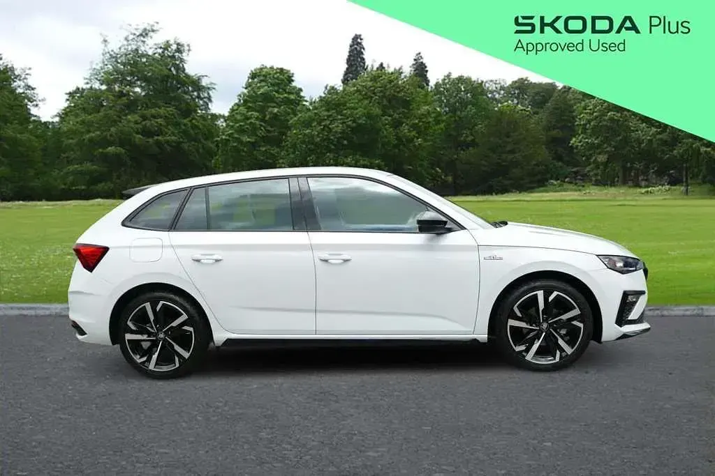 Used Skoda Scala Monte Carlo 113 HP (83 kW) 2026 White Hatchback